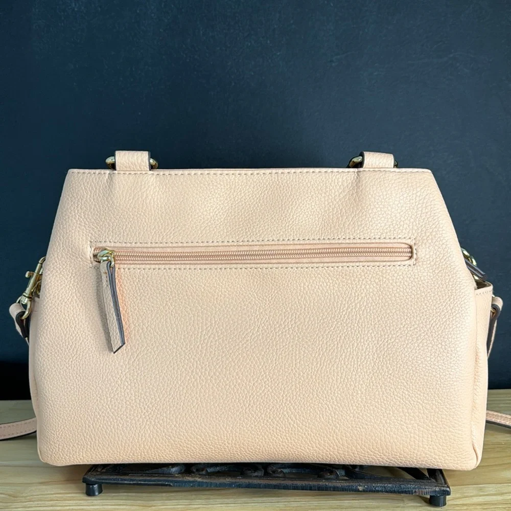 NWT Rosetti Peach Sand Ines Satchel‎ Purse